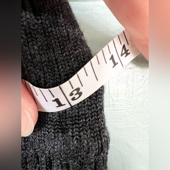 Marciano NWT Ofelia skirt sweater skirt grey asymmetrical hem comfy fall winter - Picture 5 of 7